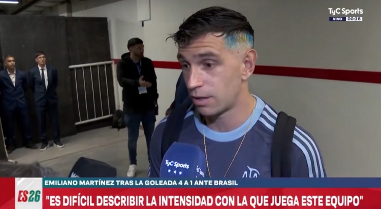 大馬丁：希望巴西以后繼續放狠話，這樣他們就能點燃炸藥了