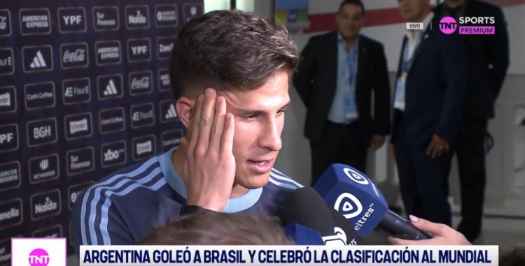 打進(jìn)處子球，朱利亞諾-西蒙尼：感謝國家隊，身披這身球衣是夢想