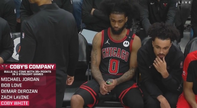 別拿懷特不當科比！科比-懷特連續3場得分35+ 隊史比肩喬丹&拉文