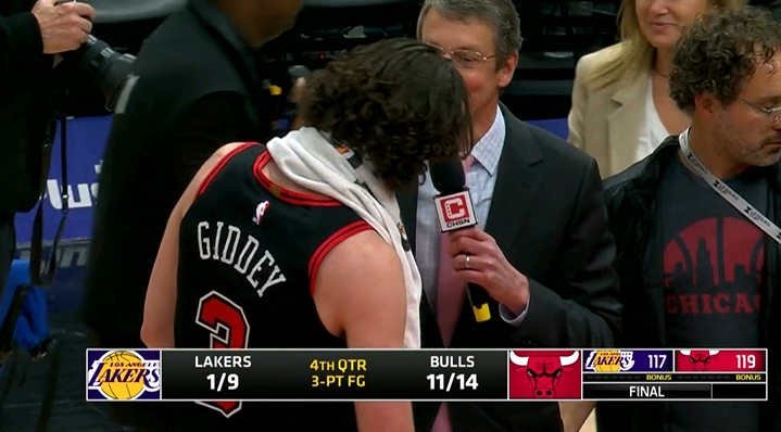 相差甚遠！公牛末節手感爆棚三分14中11 湖人全隊冰冷9投僅1中