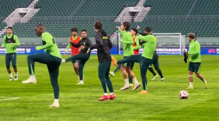 京媒：張玉寧、塞鳥、曹永競等國腳參加國安訓練，林良銘缺席