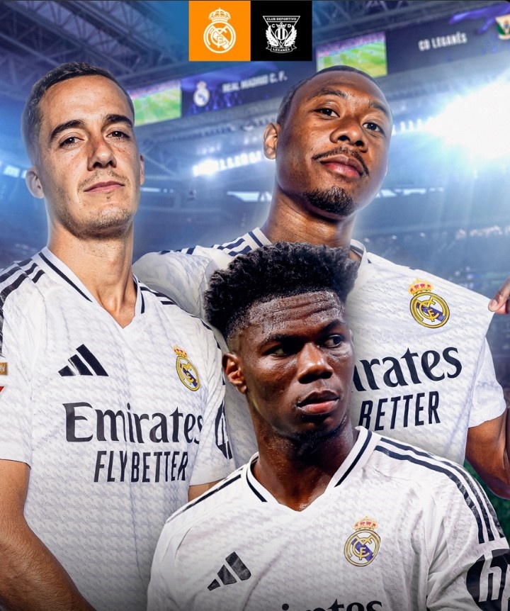 爭冠不容有失，皇馬官方曬本輪西甲海報(bào)：阿拉巴&瓊阿梅尼出鏡