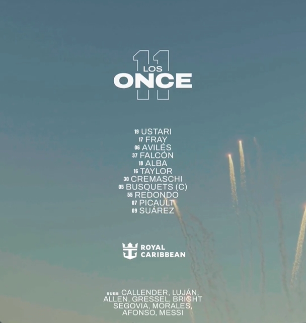 邁阿密vs費城聯合首發：梅西替補，蘇亞雷斯、布斯克茨先發