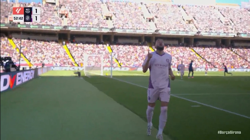 巴薩主場被扳平！阿勞霍后場出球失誤，布林德助攻丹朱馬單刀破門