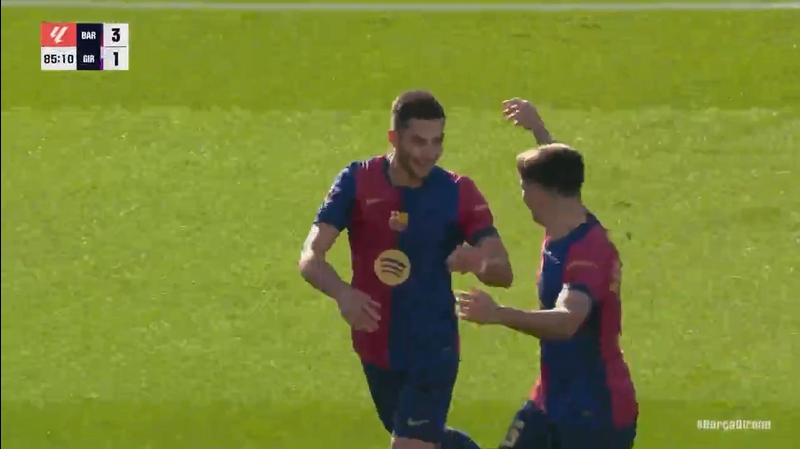 巴薩4-1鎖定勝局！替補登場的費蘭-托雷斯第86分鐘破門