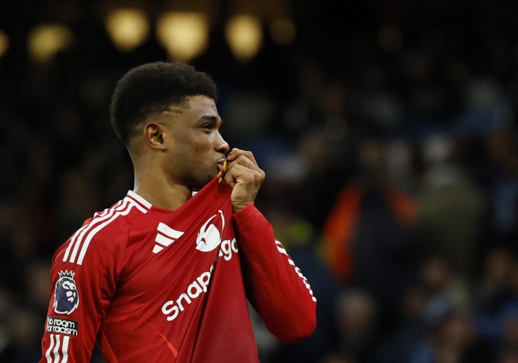 羅馬諾：阿瑪德恢復進展良好，可能在本賽季結束前復出