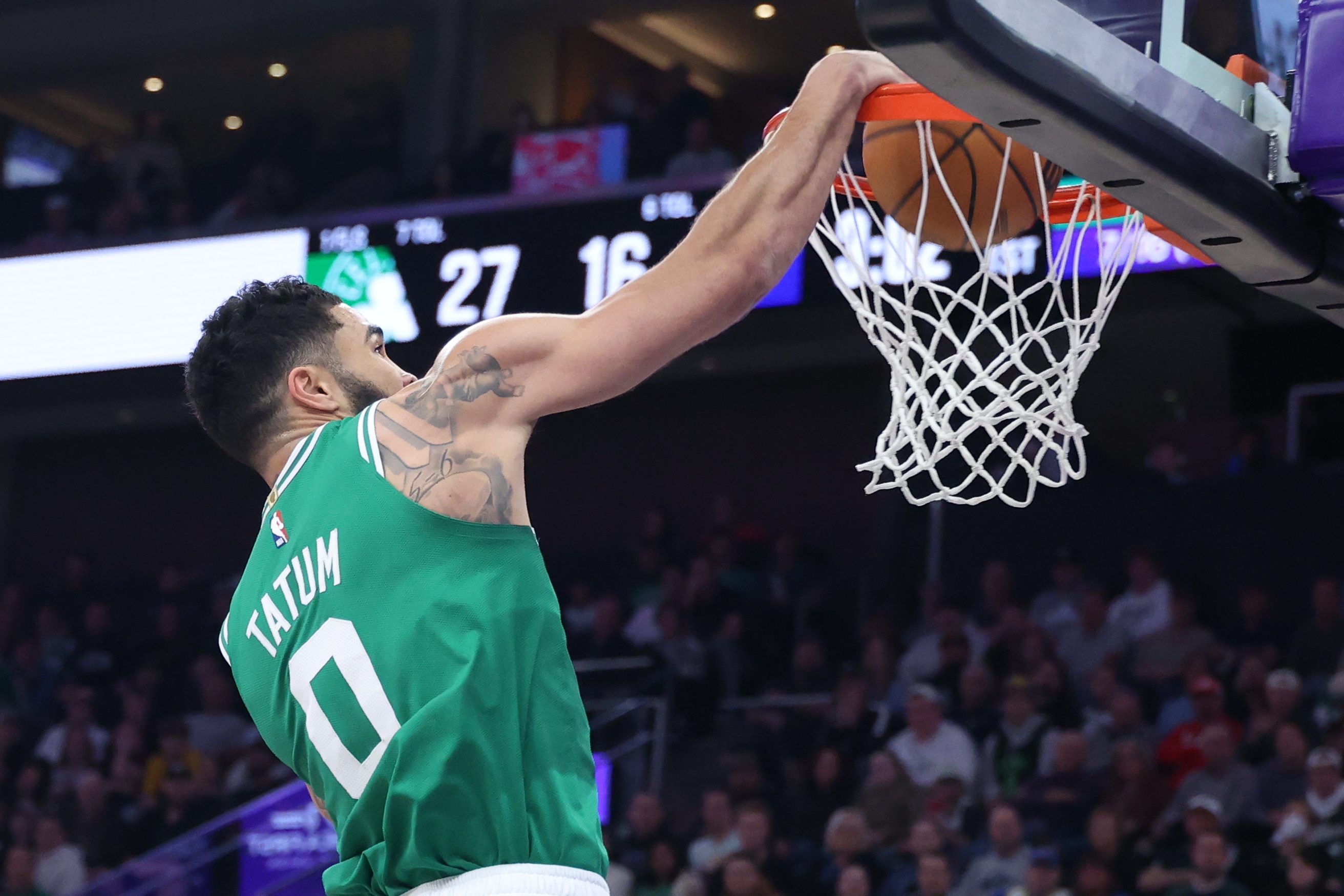 絕對大核！塔圖姆復出22中10砍29+10+8 正負值+9